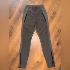 Athleta Women’s Dark Olive Joggers with Zippered Pockets